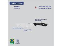 Faca Chef Tramontina Solutta com Lâmina em Aço Inox Preto 8" - 4