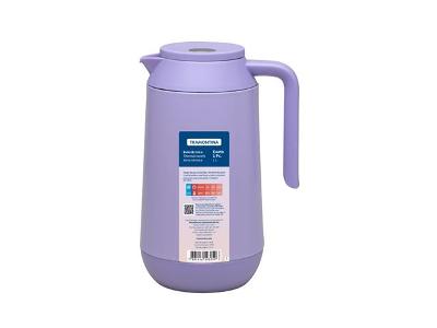 Bule Térmico Tramontina Exata em Aço Revestido Lilás 1 L