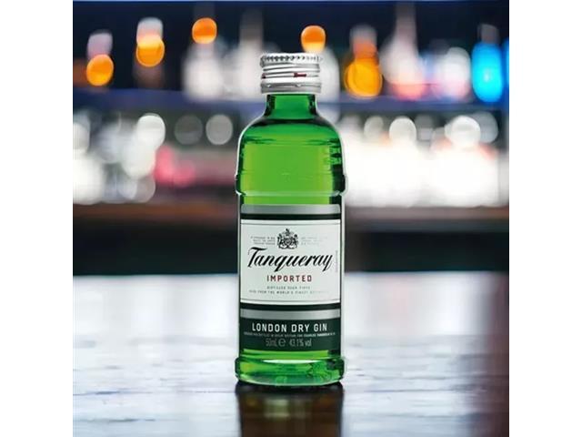 Pack com 12 Miniaturas Gin Tanqueray London Dry 50ml - 4