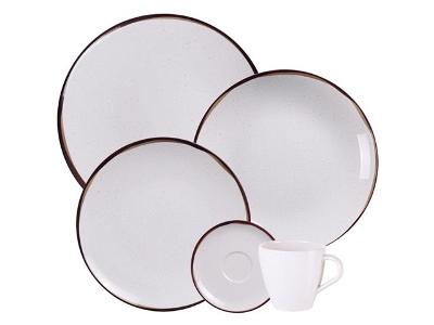 Aparelho de Jantar Tramontina Canyon em Porcelana Decorada 20 Peças