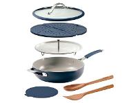 Kit 7 peças All in one Plus Tramontina Revestimento Cerâmico e Silic - 1