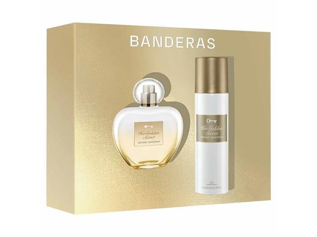Kit Banderas Her Golden Secret Perfume Feminino + Desodorante - 1