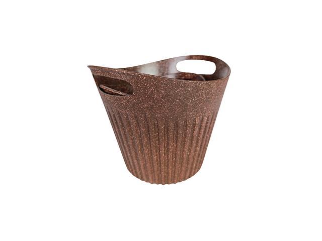 Kit Evo Cesto Cachepot 3 Peças - Imbuia - 2