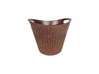 Kit Evo Cesto Cachepot 3 Peças - Imbuia - 1