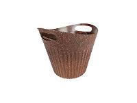 Kit Evo Cesto Cachepot 3 Peças - Imbuia - 2