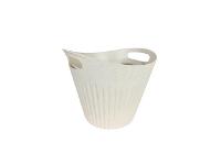 Kit Evo Cesto Cachepot 3 Peças - Marfim - 1