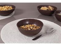 Kit Evo Tigela Redonda 4 Peças  Imbuia - 3