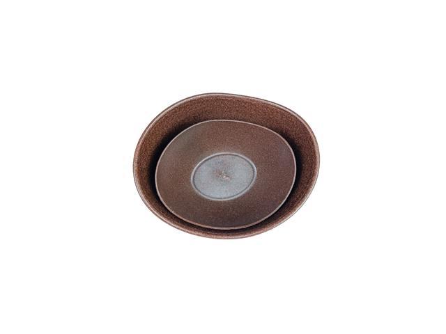 Kit Evo Tigela Oval 2 Peças - Imbuia - 4