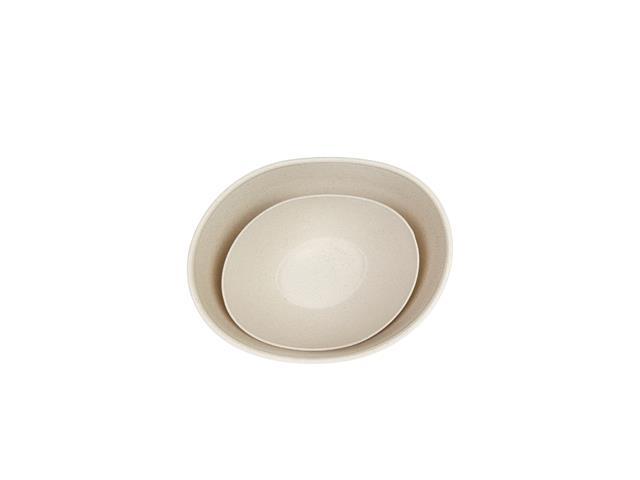 Kit Evo Tigela Oval 2 Peças  Marfim - 1