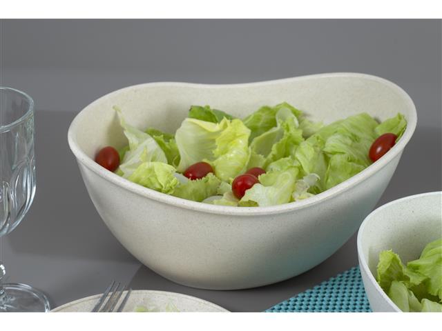 Kit Evo Tigela Oval 2 Peças  Marfim - 4