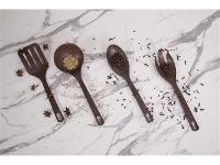 Kit Evo de Utensílios com Suporte 5 Peças - Imbuia - 2