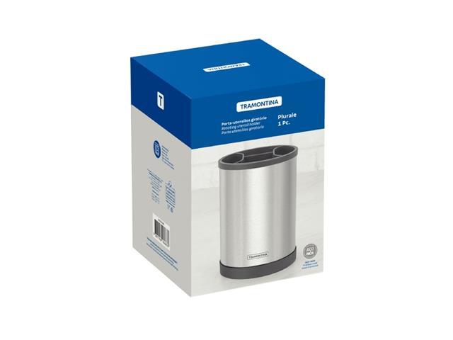 Porta-Utensílios Giratório Tramontina em Aço Inox - 2