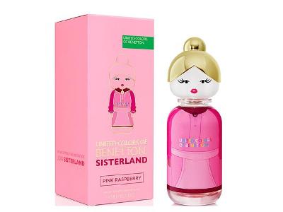 Perfume Benetton Sisterland Pink Raspberry EaudeToilette Feminino 80ML