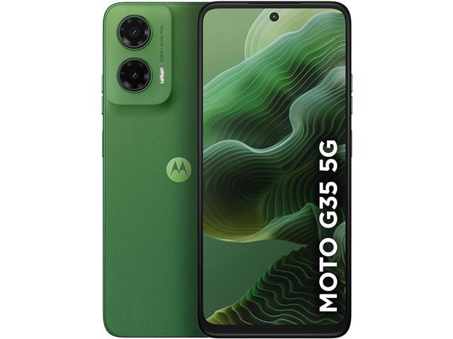 Smartphone 5G Motorola G35 128GB 12GB RAM Android 14 Verde - 1