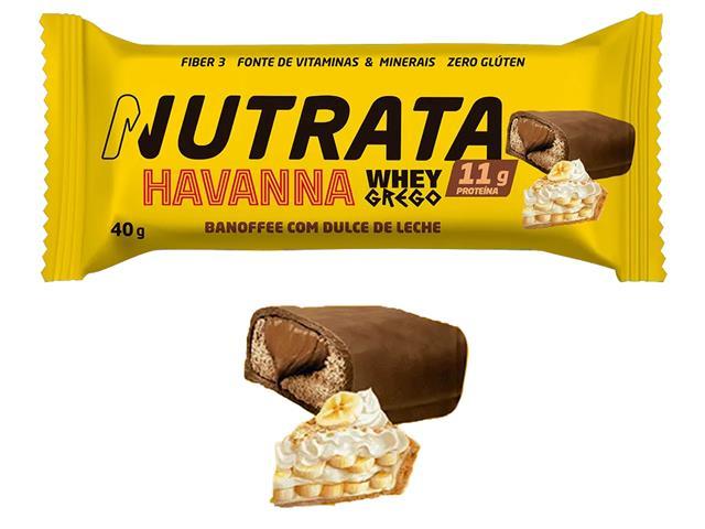 Whey Grego Bar Havanna sabor Dulce de Leche & Banoffee 40g - 1