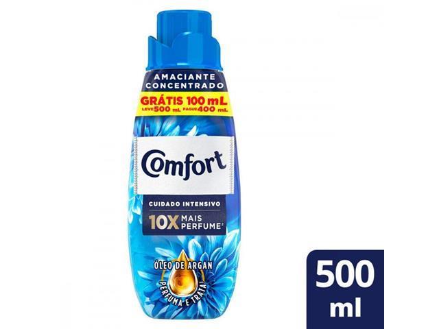 Kit 2 Amaciantes Concentrado Comfort Original Leve 500ml - 2