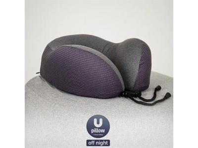 Travel Pillow U - IWS Off Night - Cinza