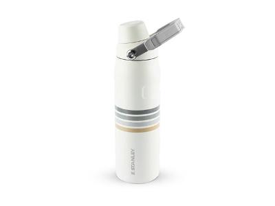 Garrafa Térmica Aerolight Fast Flow Varsity Cream Ash Stripes | 710ml
