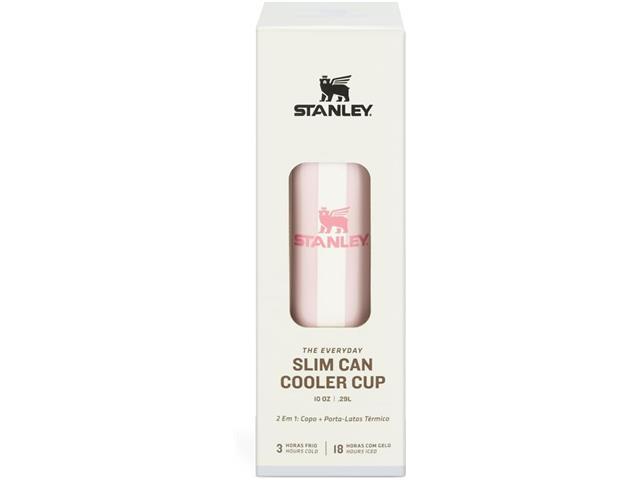 Can Cooler Slim Stanley com Tampa Peach Whip Cabana Gloss 0,29L - 4
