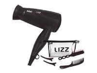 Mini Secador de Cabelo Lizz Dobrávl Preto Bivolt - 1