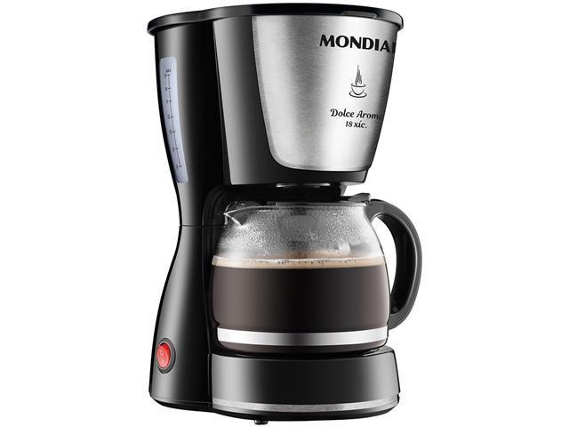 Cafeteira Elétrica Dolce Arome Inox 18 Xícaras Mondial 220V - 1