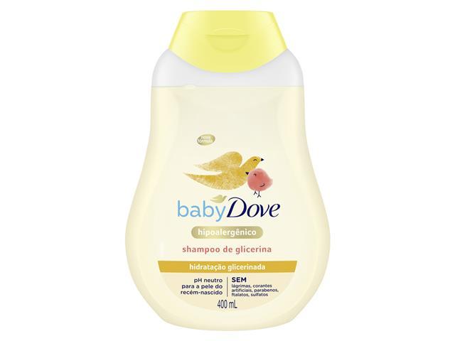 Shampoo Baby Dove Hidratação Glicerinada 400ml - 1