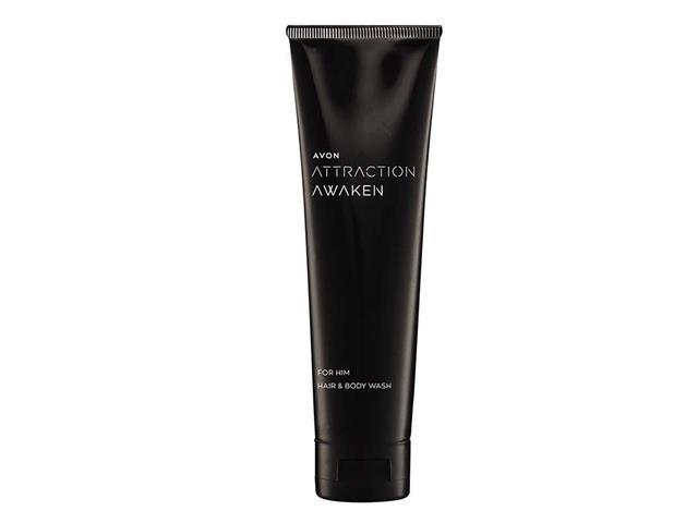 Attraction Awaken Para Ele Shampoo Cabelo e Corpo 90ML - 1