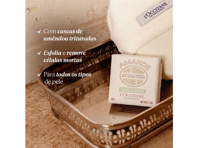 Sabonete L'Occitane en Provence Esfoliante Corporal de Amêndoa 50g - 2
