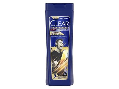 Shampoo Anticaspa Clear Men Sports Limpeza Profunda 200ml