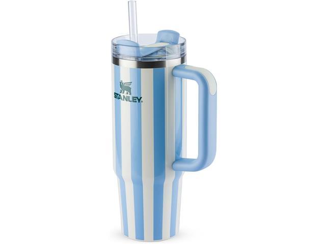 Copo Térmico Stanley Quencher Cornflower Cabana Gloss 0,887L - 2