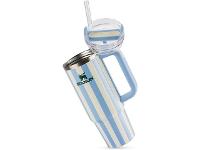 Copo Térmico Stanley Quencher Cornflower Cabana Gloss 0,887L - 3