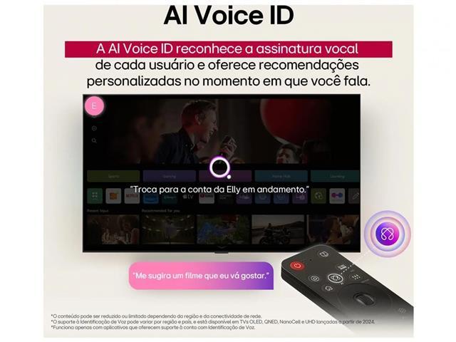 TV LG 55" 4K UHD SMART AI WEBOS 55UA8550 WI-FI - 4