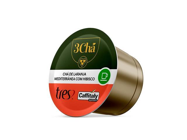 Cápsula de Chá de Laranja Mediterrânea com Hibisco TRES 3Chá - 4