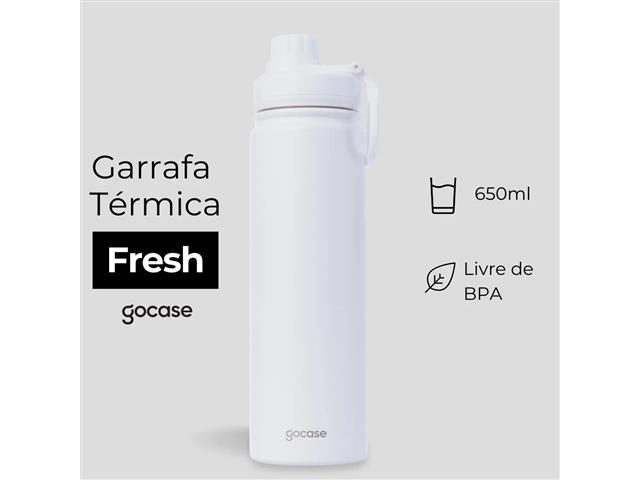 Garrafa Térmica GoCase Fresh Azul Escuro 650ML - 4