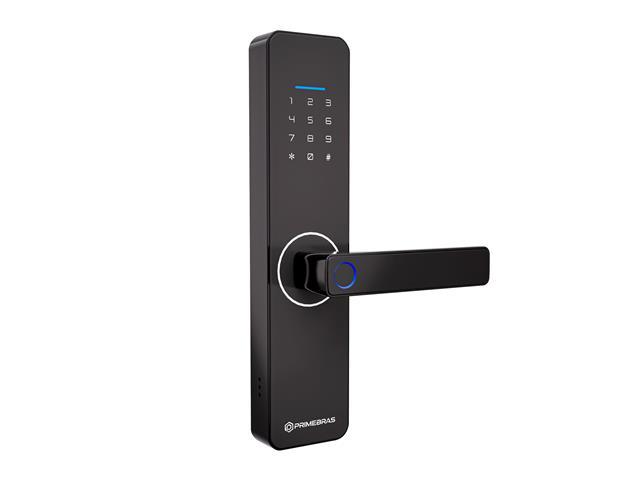 Fechadura Digital Eletronica Biometrica Primebras Wi-fi Rio - 1