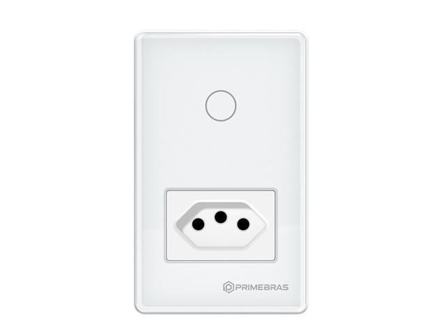 Interruptor Inteligente 1 Canal c/tomada (TP1011B) - 1