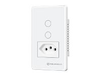 Interruptor Inteligente 2 Canais c/tomada (TP1012B) - 2