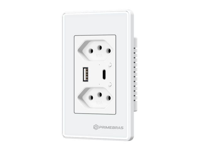 Tomada Inteligente 2 Canais c/USB e USB-C  (TP1220B) - 2
