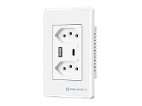 Tomada Inteligente 2 Canais c/USB e USB-C  (TP1220B) - 2