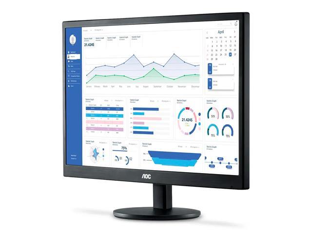 Monitor AOC 18,5" HD TN 60Hz 5ms - 3