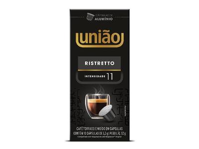 Cafe em Capsula Uniao Ristretto 10 Cápsulas 52G