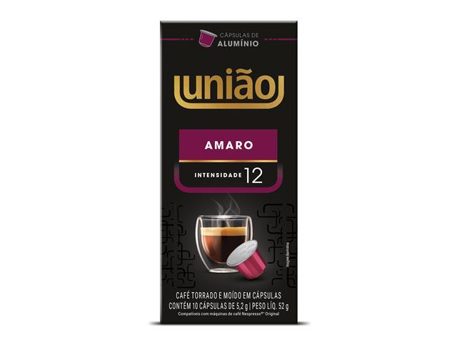 Cafe em Capsula Uniao Amaro 10 Cápsulas 52G - 1