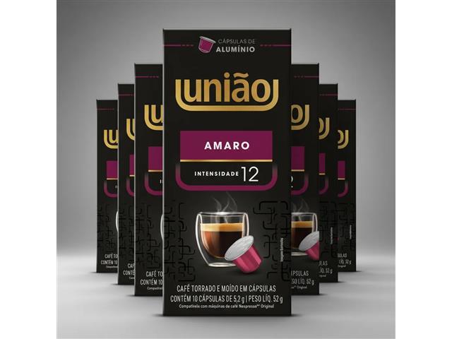 Cafe em Capsula Uniao Amaro 10 Cápsulas 52G - 4