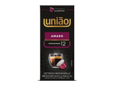 Cafe em Capsula Uniao Amaro 10 Cápsulas 52G