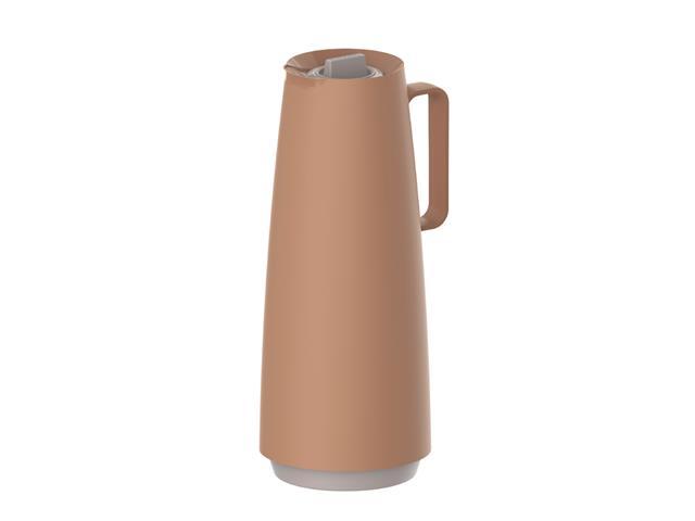 Bule Térmico Tramontina Exata em Plástico Mocha com Ampola de Vidro 1L - 1