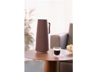 Bule Térmico Tramontina em Plástico Marrom Café com Ampola de Vidro 1L - 3