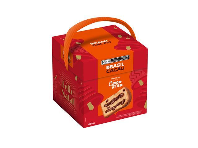 Panettone Trufado Gato Mia Brasil Cacau 630 G - 1