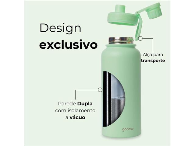 Garrafa Térmica Gocase Fresh Turquesa 950ml - 3