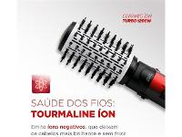 Escova Rotativa Ceramic Íon Turbo, Mondial Vermelho/Preto 1200W 220V - 3