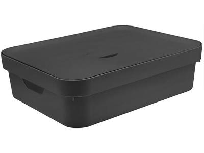 Caixa Organizadora Cube G Baixa Com Tampa